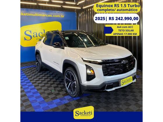 CHEVROLET EQUINOX 1.5 16V TURBO GASOLINA RS AWD AUTOMÁTICO